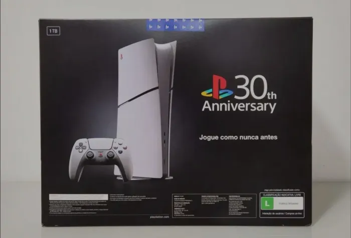 Playstation 5 Edição Limitada 30 anos + Unidade de Disco
