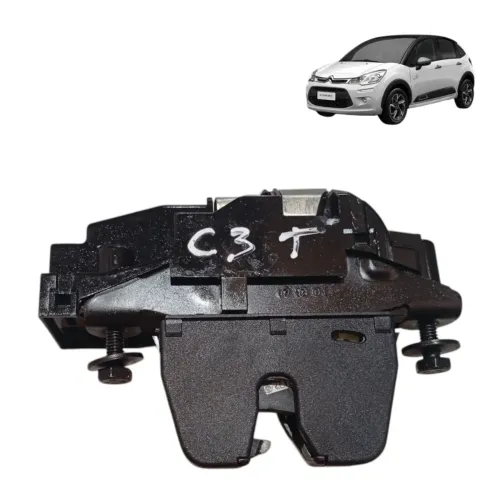 Fechadura Tampa Traseira Eletrica Citroen C3 2014 S 33812
