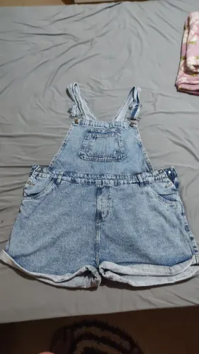 Jardineira jeans Inlove