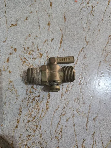 Registro Baixa Pressão de Latão 1/2"NPT(M) x 1/2"NPT(M)