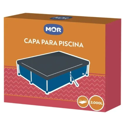 Capa para Piscina 2000 Litros Retangular - Mor