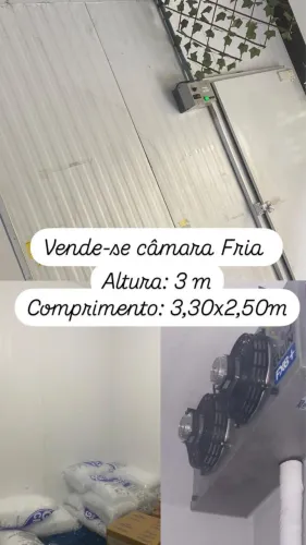 Vende-se câmara fria