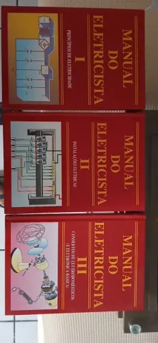 Manual do Eletricista - 3 Volumes - Completo