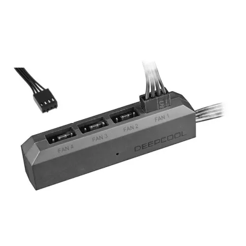 Hub para 4 Fans PWM Deepcool FH-04 - DP-F04PWM-HUB - WZetta