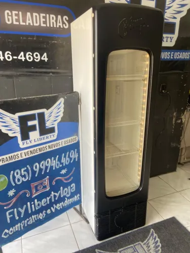 FREZER CERVEJEIRO EXPOSITOR FROST FREE 350 LITROS LUZ DE LED PAINEL DIGITAL