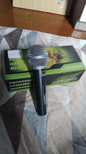 Microfone P10 Profissinal novo nunca usado