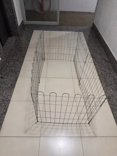 Cercado de grade articulado para pet