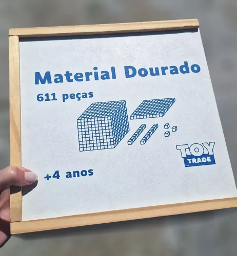 Material Dourado 611 peças