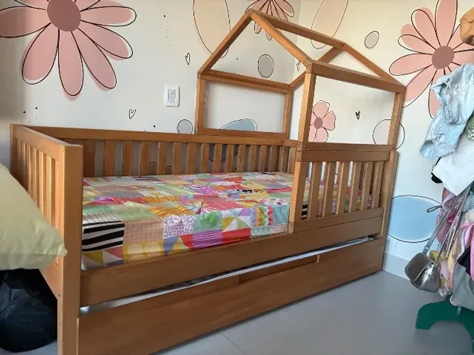 Cama Safari Júnior com Auxiliar - Ameise Design 