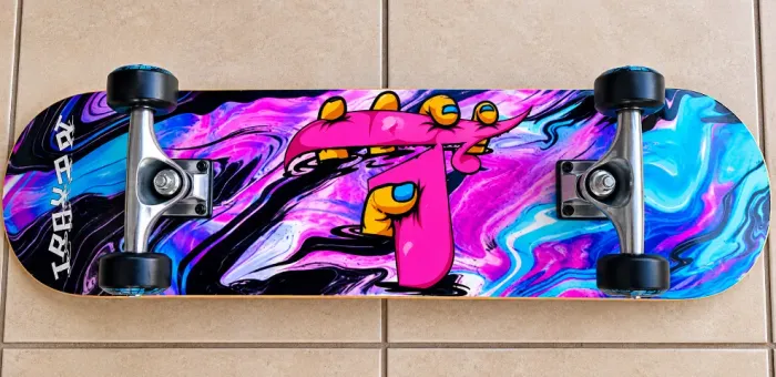 Skate Traxart X-pro Pink 't' Dz-027