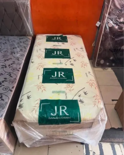 Cama solteiro padrão alta espuma D33 5cm