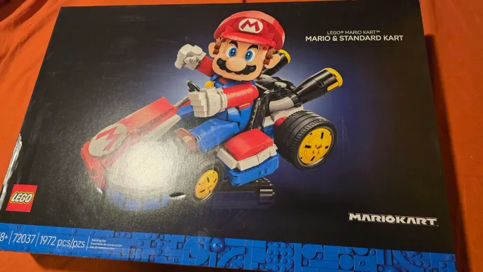 Lego Super Mario 72037 - Mario Kart 1972 peças