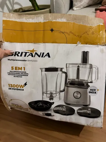 Vendo Multiprocessador Britânia 1300 W (DEFEITO)