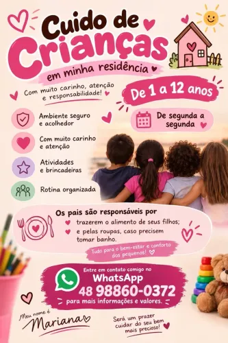 Procurando uma babá ? Me chama no WhatsApp