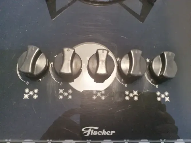 Cooktop Fischer 5 Bocas 5Q Vidro 220V