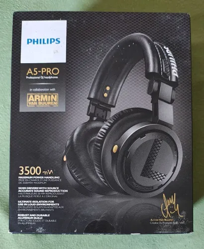 FONE DE OUVIDO DJ PHILIPS A5 PRO ARMIN VAN BUUREN