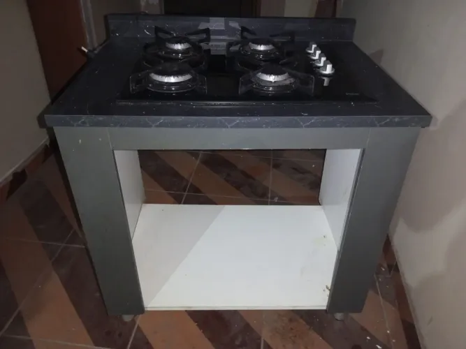 Fogão Cooktop + Movel