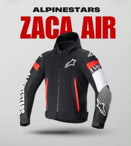 Jaqueta Alpinestars Zaca Air GG Sem uso - Proteção Ombro e Cotovelo