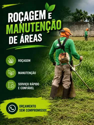 Roçagem e Manutenção de Terrenos