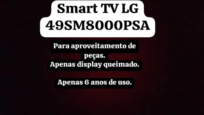 TV 49" para aproveitar peças