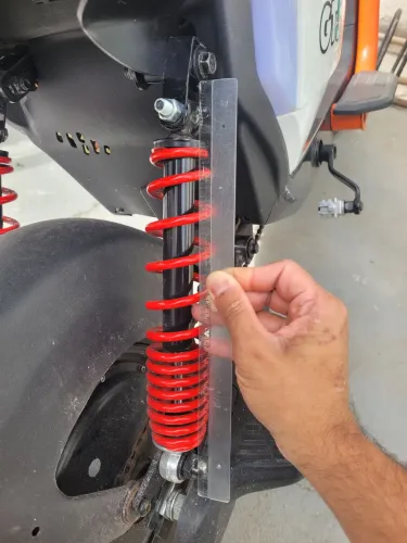 Par de Suspensão scooter elétrica 30cm