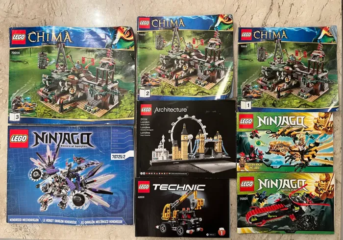 MANUAIS LEGO