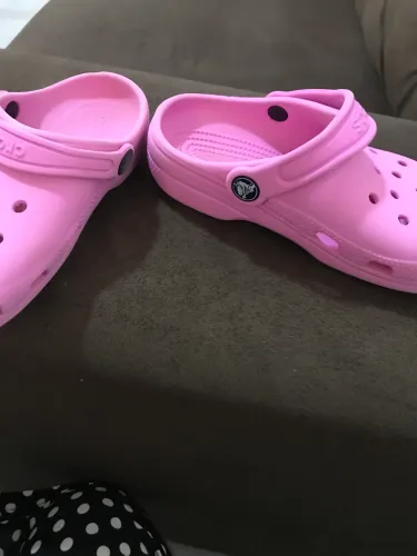 Crocs infantil original ( C13) usado j1 palmilha 18,5
