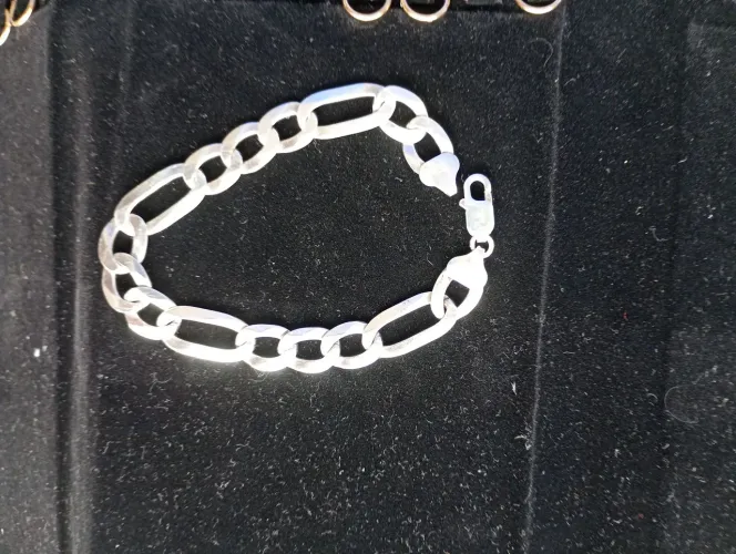 Pulseira de prata 3/1