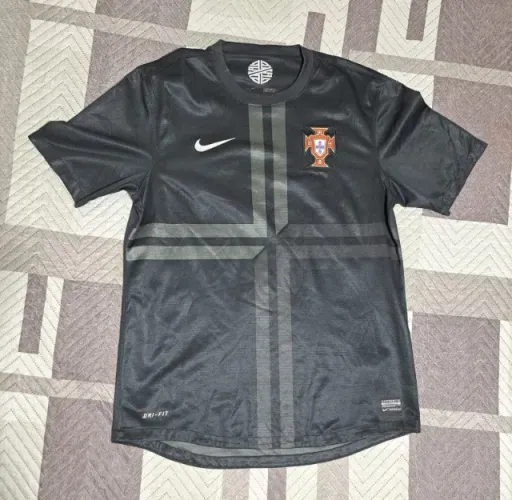 Camisa Portugal 2010 Nike Original Modelo Torcedor Copa do Mundo Preta