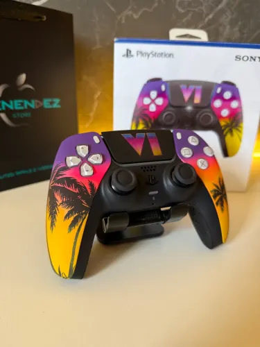 Controle Original Ps5 Personalizado GTA 6, Novo!