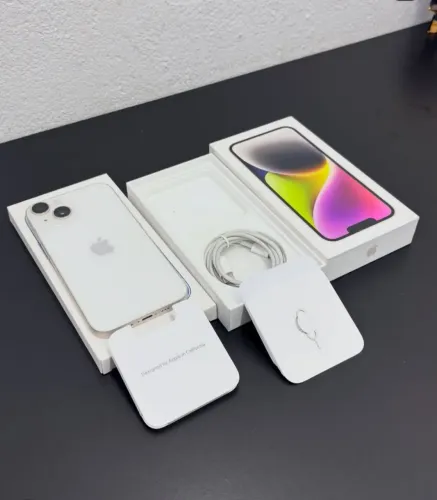 iPhone 14 Branco 128GB | 84% de Bateria ? | Pronta Entrega**