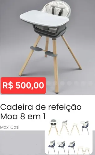 CADEIRA DE ALIMENTAÇÃO 