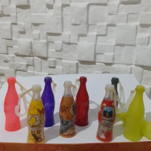 Lote Mini Garrafinhas Coca-Cola Colecionáveis (Anos 90/2000)