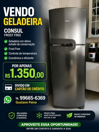 Geladeira 220V consul