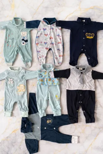 LOTE DE ROUPA INFANTIL MENINO DE 0 a 12 MESES