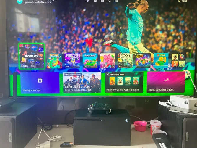 Xbox séries X - somente venda.