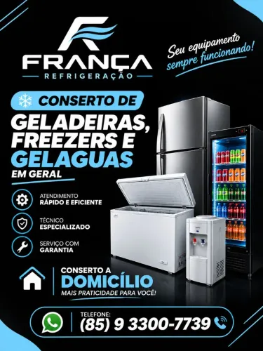 Concerto de Geladeiras , freezer e gelaguas