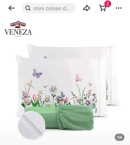 Jogo de cama 3 peças 