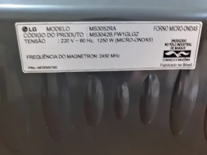 Microondas LG MS3