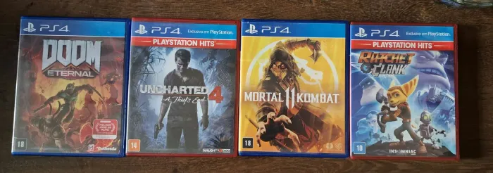 Jogos Usados Mídia Física Ps4 