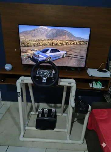 Volante Gamer Logitech G920 (Xbox / PC) + Câmbio + Caixa Original - Estado de Novo!