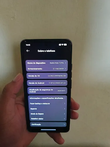 Redmi note 13 pro 4G + controle GameSir X Lite - Excelente Estado + Nota Fiscal (Salvador)