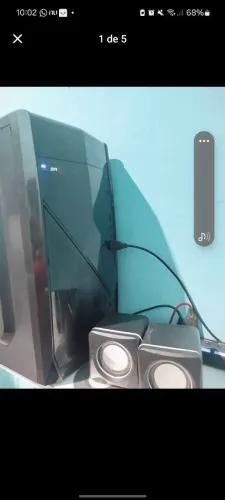 CPU completa e peças 