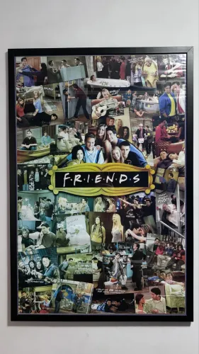 Quadro enorme para quem gosta de FRIENDS