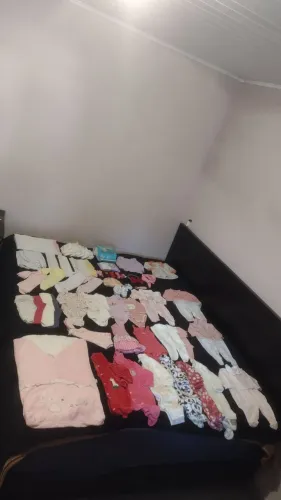 Lote bebe menina tamanho 0-3 meses