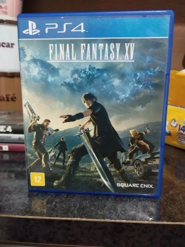 Jogo Final Fantasy XV PS4 - Mídia Física Original (CD Sem Arranhões)
