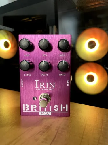 Pedal British Sound Irin (Circuito igual ao Joyo)