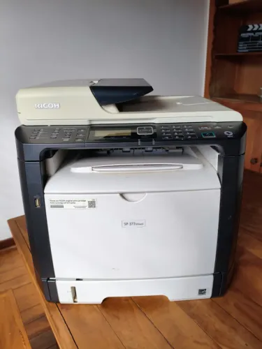 Impressora multifuncional RICOH SP377SFNwX linha profissional tonner