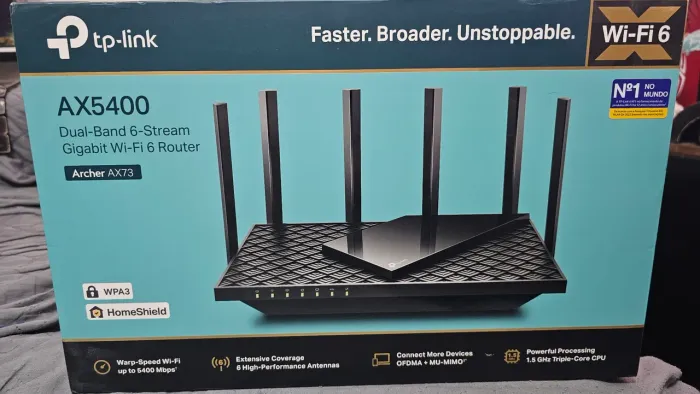 Roteador TP-LINK AX73 - 5400Mbps