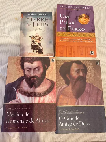 Combo Livros Taylor Caldwell Romances Históricos Novo e Semi novo